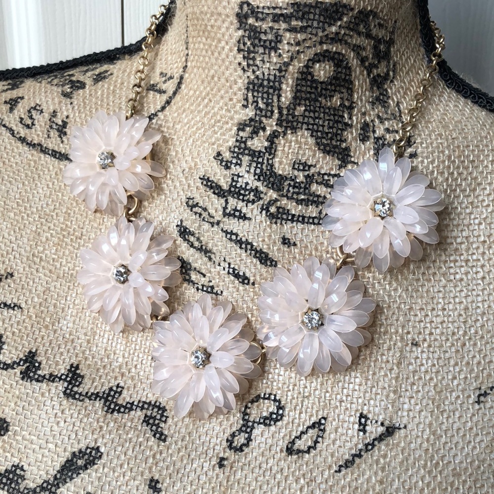 J. Crew Dahlia Burst Necklace